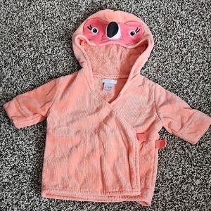 Pottery Barn Kids Flamingo Hooded Towel